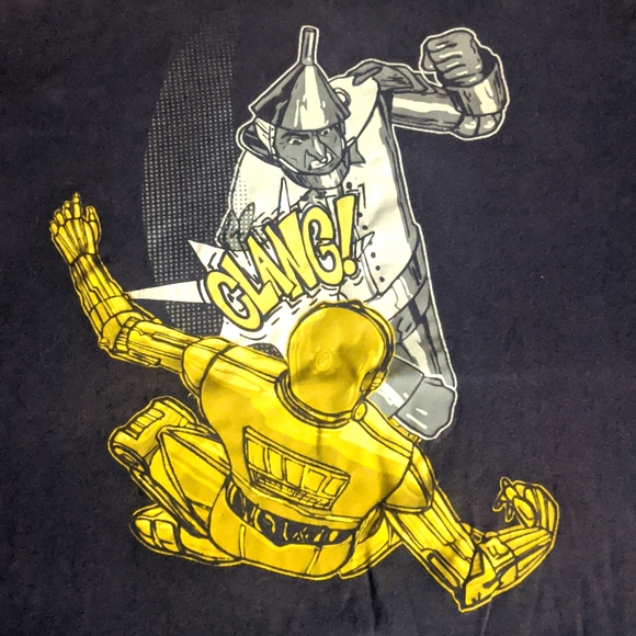 shirt.woot! Other - Tin Man vs C3P0 Fight shirt